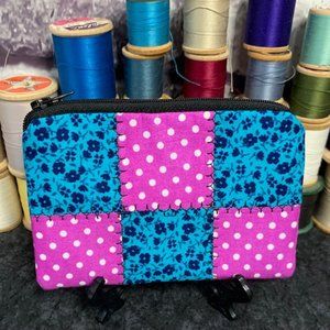 Quilted Wallet/Coin Pouch